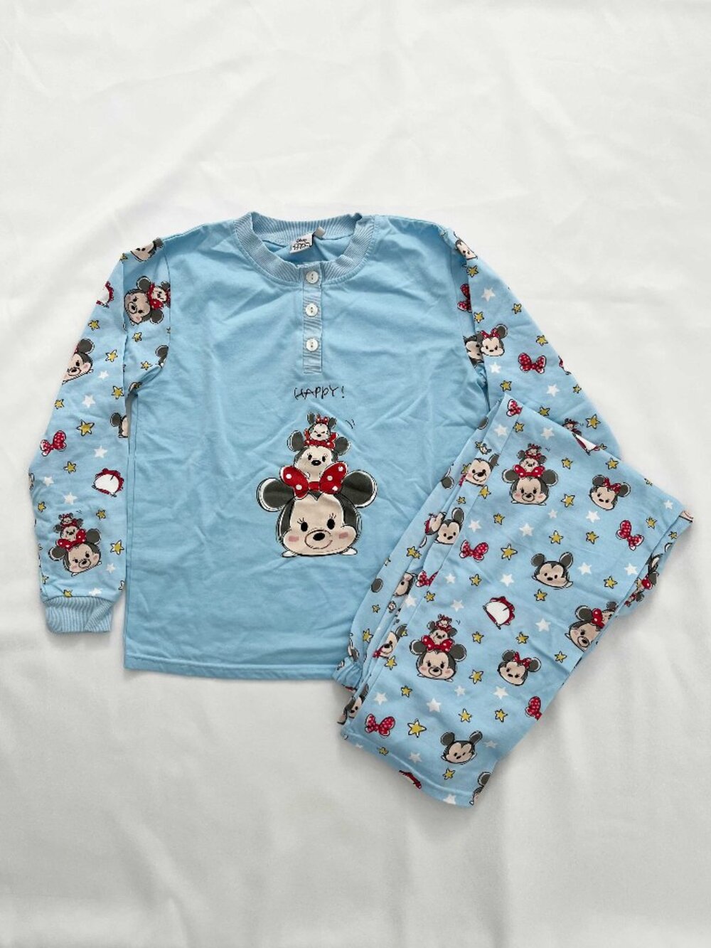 Disney Tsum Tsum Minnie Mouse Pajama Set Women's S NWOT